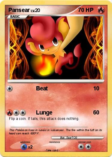 Pokemon Pansear