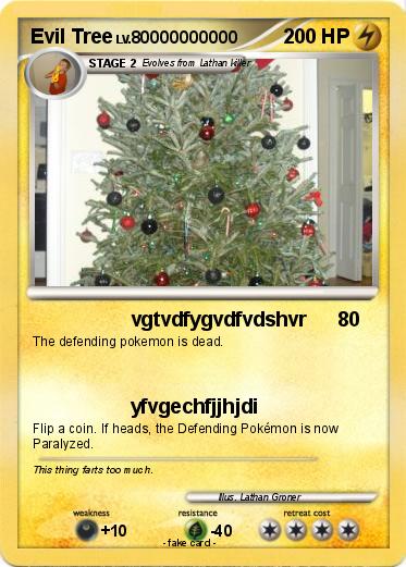 Pokemon Evil Tree
