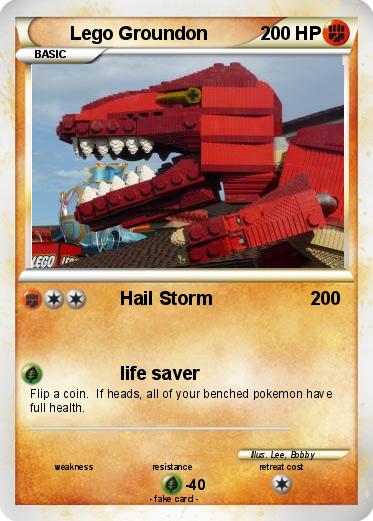 Pokemon Lego Groundon