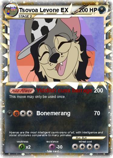 Pokemon Tsovoa Levone EX