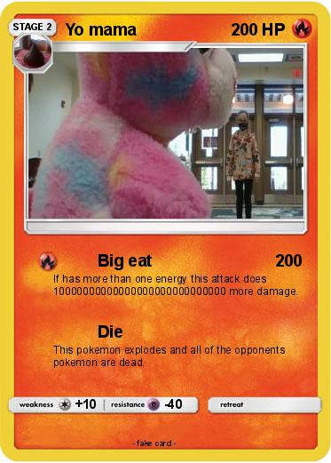 Pokemon Yo mama