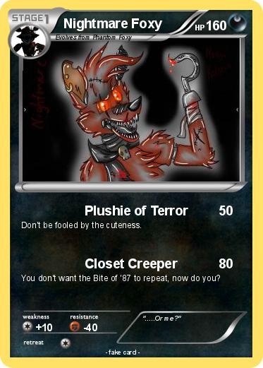 Pokemon Nightmare Foxy