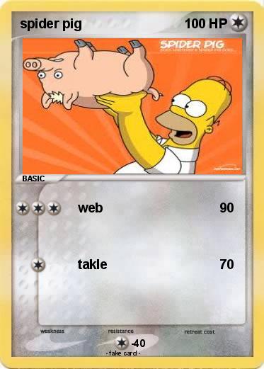 Pokemon spider pig