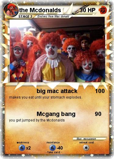 Pokemon the Mcdonalds