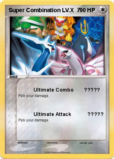 Pokemon Super Combination LV.X  7