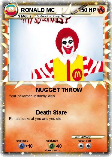 Pokemon RONALD MC