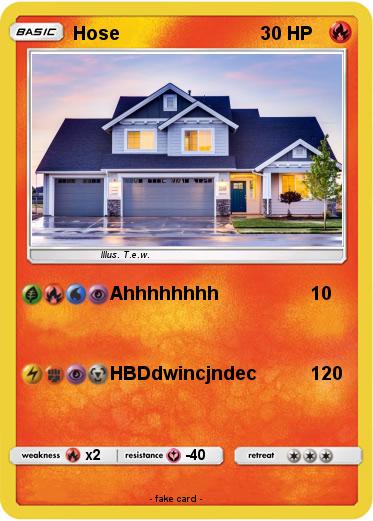 Pokemon Hose