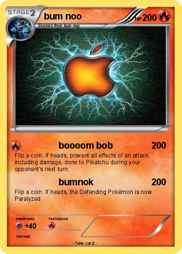 Pokemon bum noo