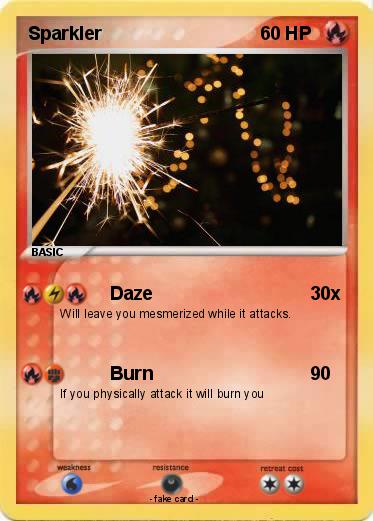 Pokemon Sparkler