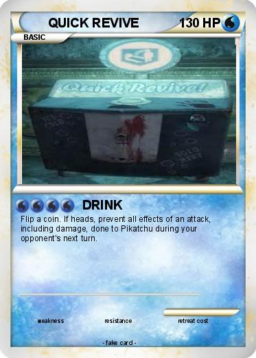 Pokemon QUICK REVIVE