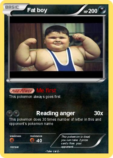 Pokemon Fat boy