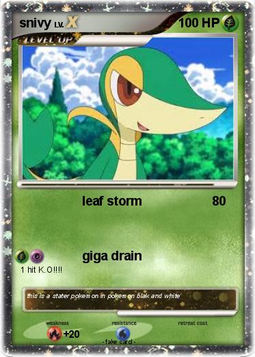 Pokemon snivy