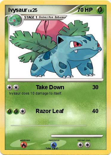 Pokemon Ivysaur