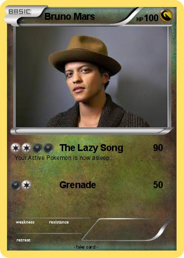 Pokemon Bruno Mars