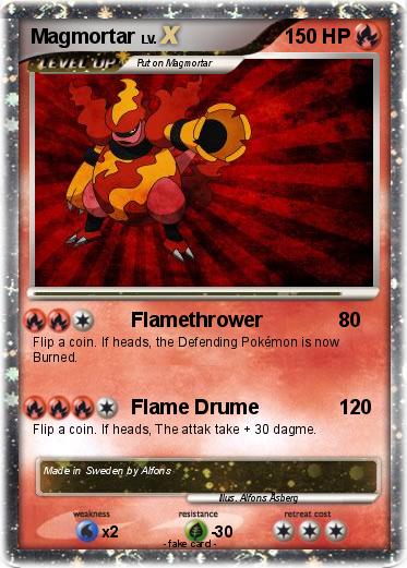Pokemon Magmortar