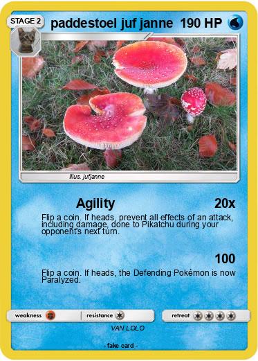 Pokemon paddestoel juf janne