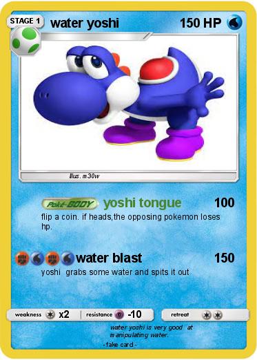 Pokemon water yoshi
