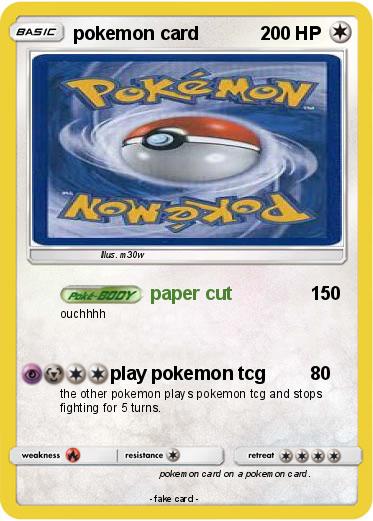 Pokemon pokemon card