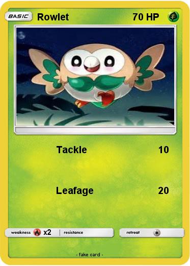 Pokemon Rowlet