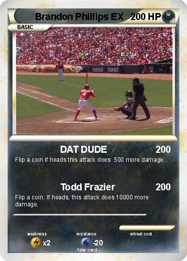 Pokemon Brandon Phillips EX