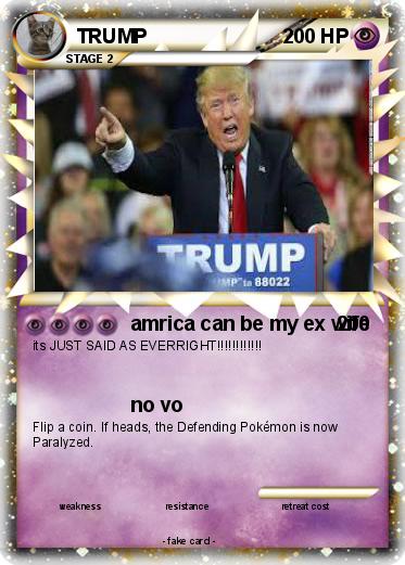 Pokemon TRUMP