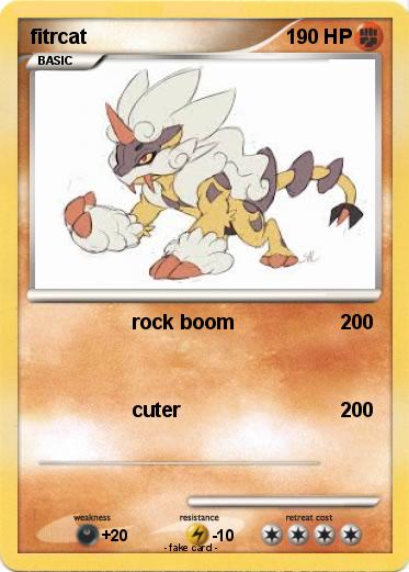 Pokemon fitrcat