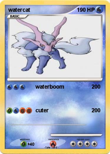 Pokemon watercat