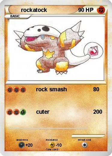 Pokemon rockatock