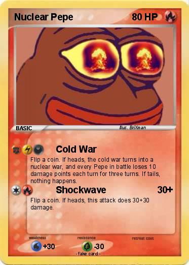 Pokemon Nuclear Pepe