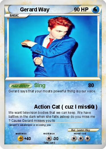 Pokemon Gerard Way