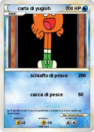 Pokemon carta di yugioh