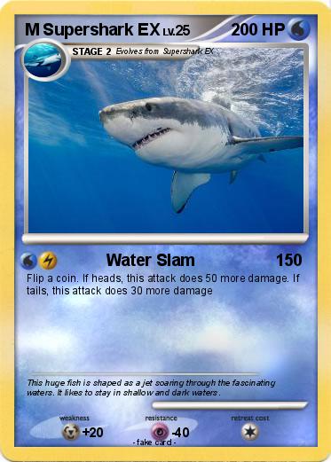 Pokemon M Supershark EX