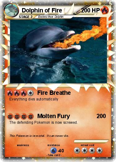 Pokemon Dolphin of Fire
