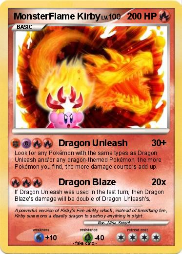 Pokemon MonsterFlame Kirby