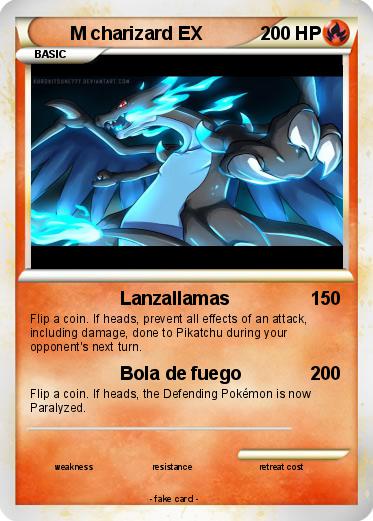 Pokemon M charizard EX