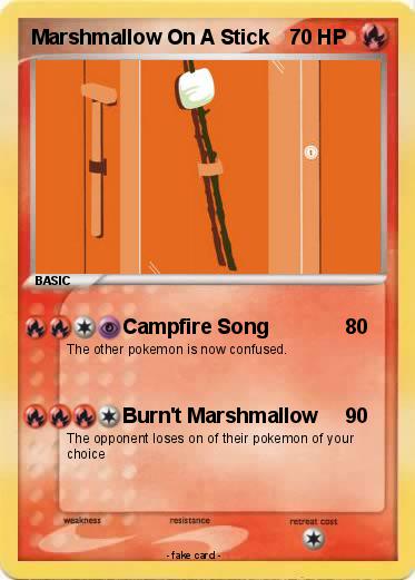 Pokemon Marshmallow On A Stick