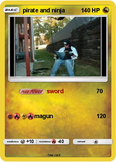 Pokemon pirate and ninja