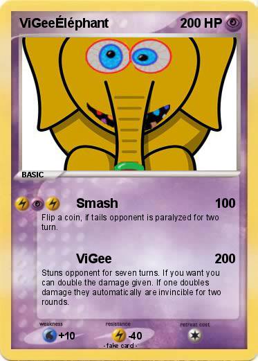 Pokemon ViGeeÉléphant