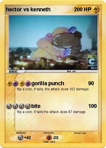 Pokemon hector vs kenneth