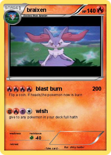 Pokemon braixen