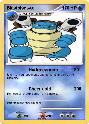 Pokemon Blastoise