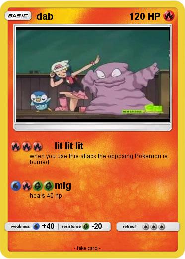 Pokemon dab