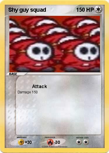 Pokemon Shy guy squad