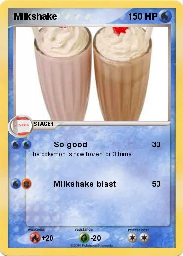 Pokemon Milkshake