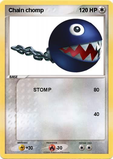 Pokemon Chain chomp