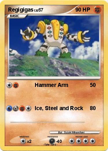 Pokemon Regigigas