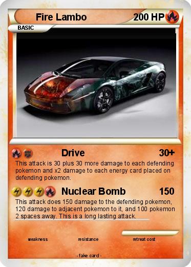 Pokemon Fire Lambo