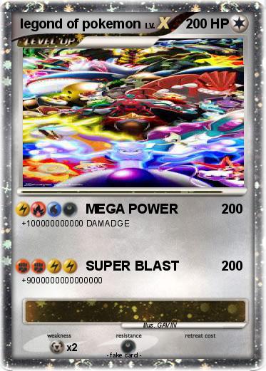Pokemon legond of pokemon