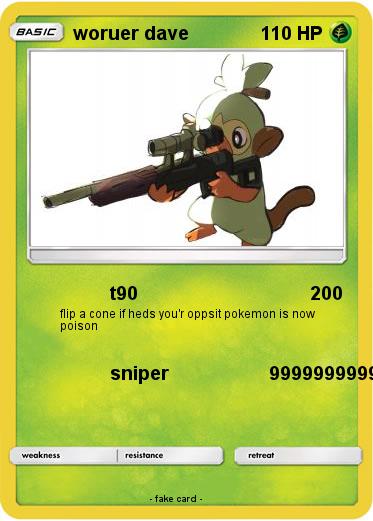 Pokemon woruer dave