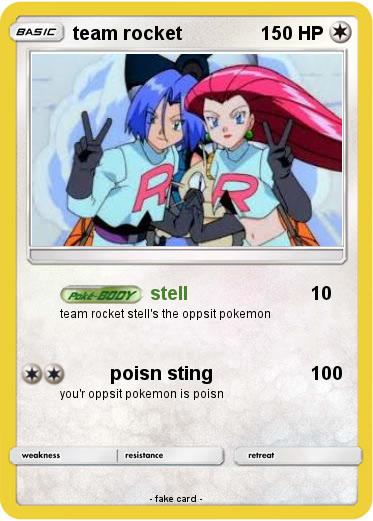 Pokemon team rocket